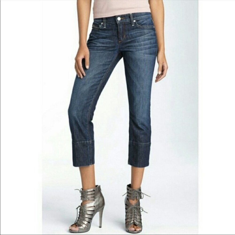 Joe's Jeans Dark Blue Ankle & Cropped Jeans